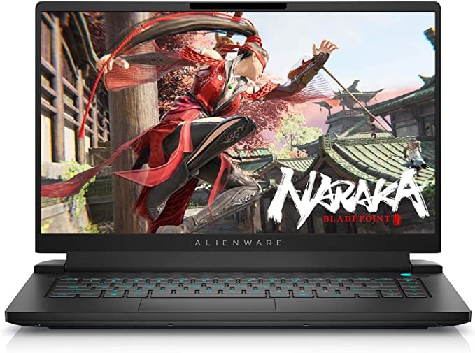 Alien m15 R7 Dark Side of The Moon 15.6 Inches QHD 2560 x 1440 Intel 12th Generation i7-12700H 32 GB DDR5 1 TB SSD NVIDIA Graphics